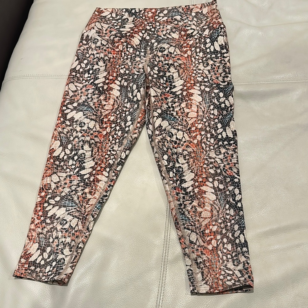 Evolution and Creation Snakeskin Print Leggings